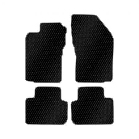 КОВРИКИ САЛОНА ALFA ROMEO 147 I (2000-2010) EVA, КОМПЛЕКТ, ЧЕРНЫЕ KSA30300BK