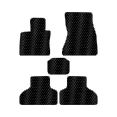 КОВРИКИ САЛОНА BMW X5 F15 (2013-Н.В.) EVA, КОМПЛЕКТ, ЧЕРНЫЕ KSB22513BK