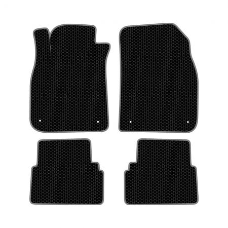 КОВРИКИ САЛОНА CADILLAC BLS - (2006-2009) EVA, КОМПЛЕКТ, ЧЕРНЫЕ KSC10606BK