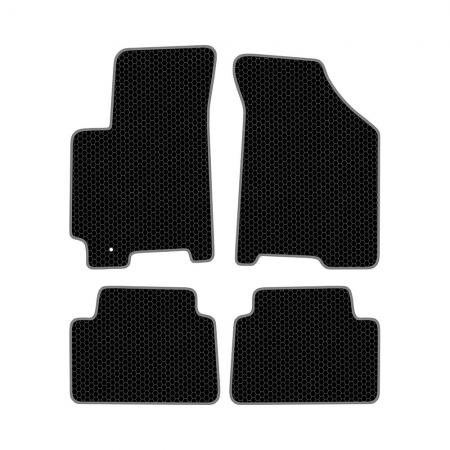 КОВРИКИ САЛОНА CHEVROLET LACETTI - (2004-2013) EVA, КОМПЛЕКТ, ЧЕРНЫЕ KSC30703BK