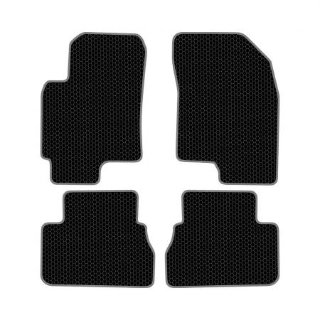 КОВРИКИ САЛОНА CHEVROLET EPICA II (2006-2012) EVA, КОМПЛЕКТ, ЧЕРНЫЕ KSC31406BK