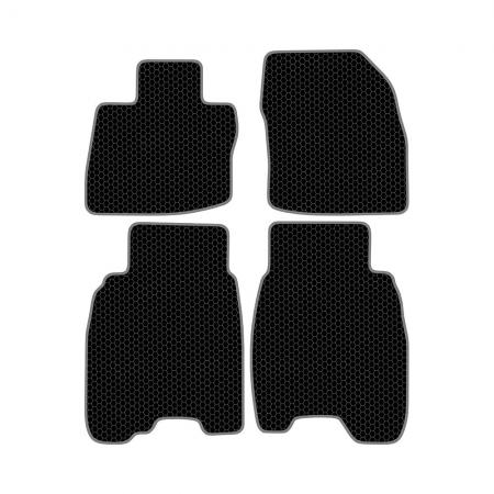КОВРИКИ САЛОНА HONDA CIVIC VIII (2005-2011) EVA, КОМПЛЕКТ, ЧЕРНЫЕ KSH10306BK