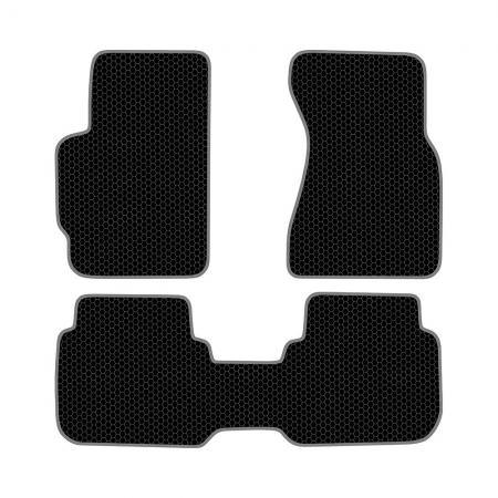 КОВРИКИ САЛОНА HONDA CR-V II (2001-2004) EVA, КОМПЛЕКТ, ЧЕРНЫЕ KSH11102BK