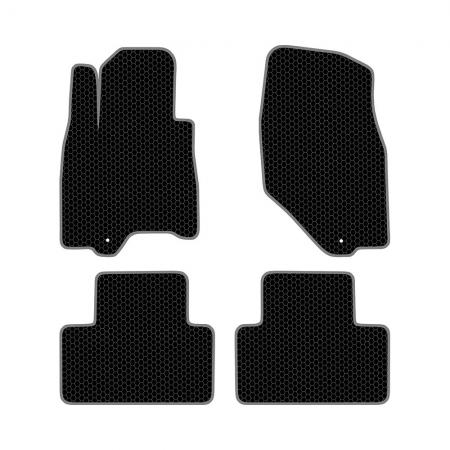 КОВРИКИ САЛОНА INFINITI FX II (S51) (2008-2013) EVA, КОМПЛЕКТ, ЧЕРНЫЕ KSI10408BK