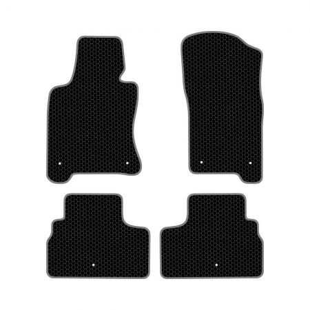 КОВРИКИ САЛОНА INFINITI Q50 I (2013-Н.В.) EVA, КОМПЛЕКТ, ЧЕРНЫЕ KSI10613BK