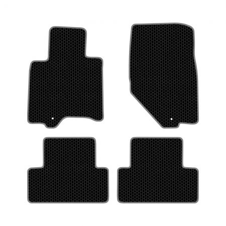 КОВРИКИ САЛОНА INFINITI EX I (J50) (2007-2013) EVA, КОМПЛЕКТ, ЧЕРНЫЕ KSI10912BK