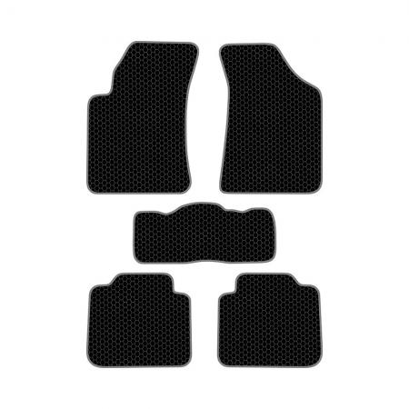 КОВРИКИ САЛОНА KIA CERATO I (2003-2009) EVA, КОМПЛЕКТ, ЧЕРНЫЕ KSK10604BK