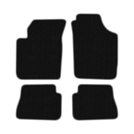 КОВРИКИ САЛОНА KIA PICANTO I РЕСТАЙЛИНГ (2007-2011) EVA, КОМПЛЕКТ, ЧЕРНЫЕ KSK10803BK