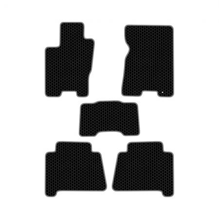 КОВРИКИ САЛОНА KIA MOHAVE (BORREGO) I (2008-Н.В.) EVA, КОМПЛЕКТ, ЧЕРНЫЕ KSK12108BK