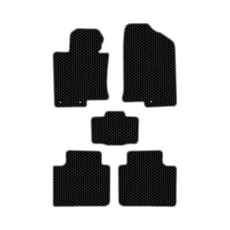 КОВРИКИ САЛОНА KIA OPTIMA III (2010-2015) EVA, КОМПЛЕКТ, ЧЕРНЫЕ KSK12810BK