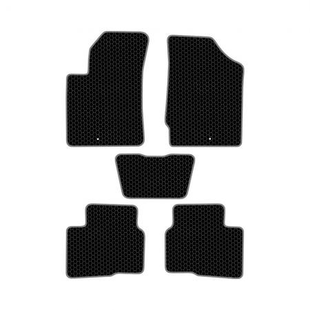 КОВРИКИ САЛОНА KIA CERATO II (2008-2013) EVA, КОМПЛЕКТ, ЧЕРНЫЕ KSK15213BK
