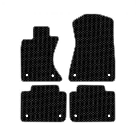 КОВРИКИ САЛОНА LEXUS GS IV (2011-Н.В.) EVA, КОМПЛЕКТ, ЧЕРНЫЕ KSL20817BK