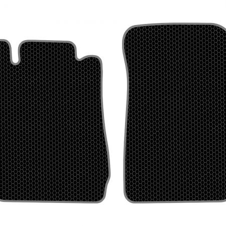 КОВРИКИ САЛОНА MERCEDES-BENZ CLK-KLASSE W208 (1997-2003) EVA, КОМПЛЕКТ, ЧЕРНЫЕ KSM34197BK