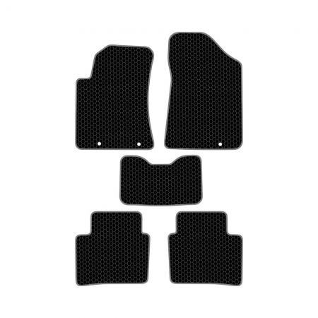 КОВРИКИ САЛОНА NISSAN TEANA III (2014-Н.В.) EVA, КОМПЛЕКТ, ЧЕРНЫЕ KSN14713BK