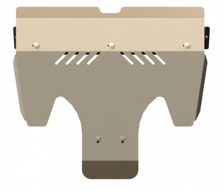 ЗАЩИТА КАРТЕРА SUBARU TRIBECA (2005 -) КУЗОВ B9 ДВИГАТЕЛИ 3, АЛЮМИНИЙ 22.0785