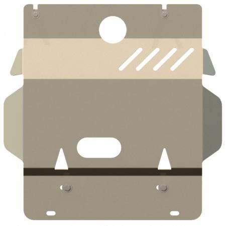 ЗАЩИТА КАРТЕРА TOYOTA LAND CRUISER 120 (2002 - 2009) КУЗОВ J12 ДВИГАТЕЛИ 3, 0 TD, АЛЮМИНИЙ 24.0861