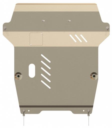 ЗАЩИТА КАРТЕРА И КПП SUZUKI SX 4 (2006 -) ДВИГАТЕЛИ 1, 5; 1, 6 - КРОМЕ 1, 9D, АЛЮМИНИЙ 23.0966