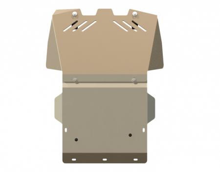 ЗАЩИТА РУЛ. И КАРТ. TOYOTA LAND CRUISER 90 3Х-5ТИ ДВЕРН. (1996 - 2001) КУЗОВ J9 ДВИГАТЕЛИ 3, 0 TD; 3, 0 D;4D; 3, 4, АЛЮМИНИЙ 24.1311