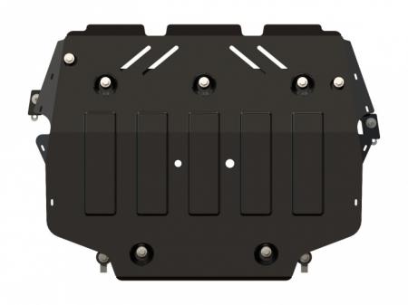 ЗАЩИТА КАРТЕРА И КПП VOLKSWAGEN CADDY MAXI 4WD (2009 -) ДВИГАТЕЛИ 1, 9 D, СТАЛЬ 2 ММ 26.1885