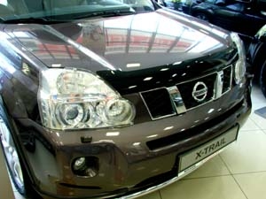 ДЕФЛЕКТОР КАПОТА ТЕМНЫЙ NISSAN X-TRAIL 2007-2014 NLDSNIXTR0712