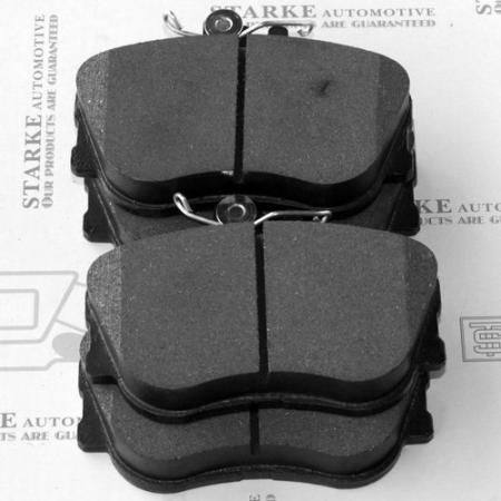 КОЛОДКИ ТОРМОЗНЫЕ ПЕРЕДНИЕ 172-678