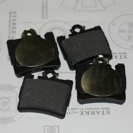 КОЛОДКИ ТОРМОЗНЫЕ ЗАДНИЕ 172-690