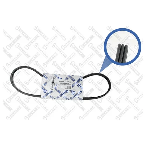   3PK865 CITROEN JUMPER, PEUGEOT BOXER 2.5D 94-02 0300865SX