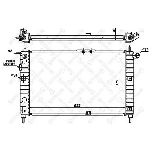     AC DAEWOO NEXIA 1.5I 94-98 10-25015-SX