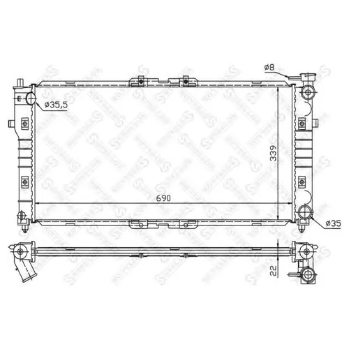 �������� ������� ���������� MAZDA 626/MX-6 1.8I-2.0I 91] 10-25033-SX