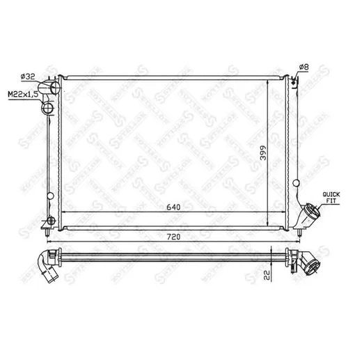 �������� ������� ���������� � AC PEUGEOT 406 1.6I/1.8I 95] 10-25105-SX