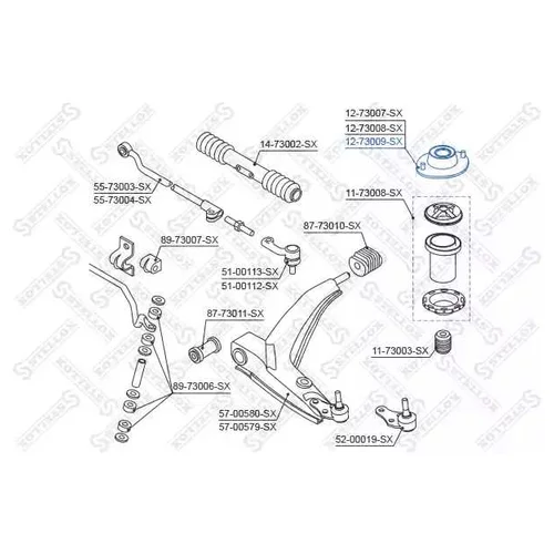     VIN 439640] DAEWOO LANOS 97] 1273009SX