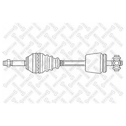   681MM DACIA LOGAN 1.4-1.6I 04] 1581766-SX