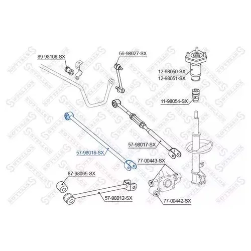  . . .  /  TOYOTA CAMRY ACV3 / MCV30 01 > 57-98016-SX