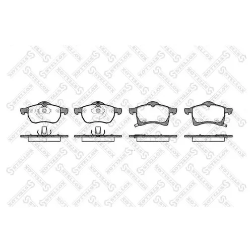 КОЛОДКИ ДИСКОВЫЕ ПЕРЕДНИЕ 694002BL-SX