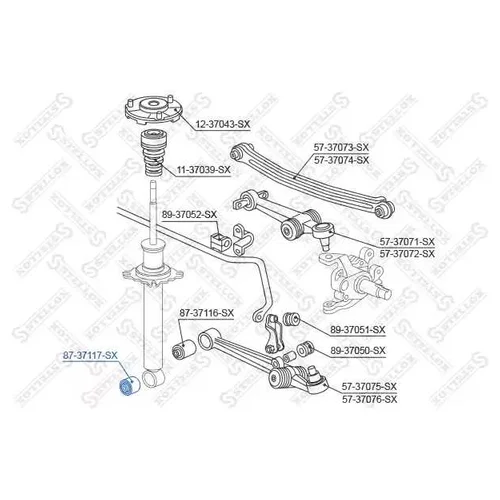  /  .  HONDA LEGEND 91-96 87-37117-SX