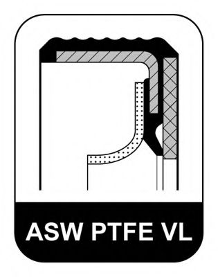  30X50X7.5 ASW RD PTFE/ACM FORD FIESTA/FOCUS/TRANSIT 1.8DI/TDDI/TDCI 98> 026770