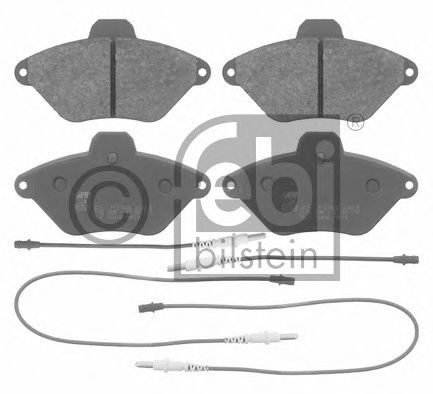 ТОРМОЗНЫЕ КОЛОДКИ 16415