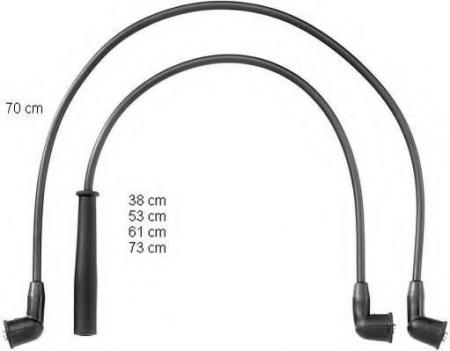 ПРОВОД В/В BERU FORD MAVERICK 93-96, NISSAN TERRANO 93-06 2.4 ZEF899