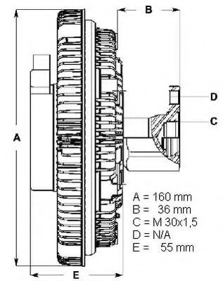  MER W202/210 2.4-5.5 M112/113 96- LK060