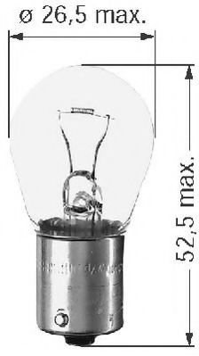  12 V 21 W BA 15 S / LLB382/F06882 312210