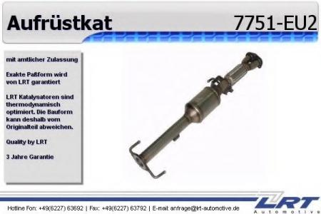 TOYOTA AUFRUEST-KATALYSAT 7751-EU2