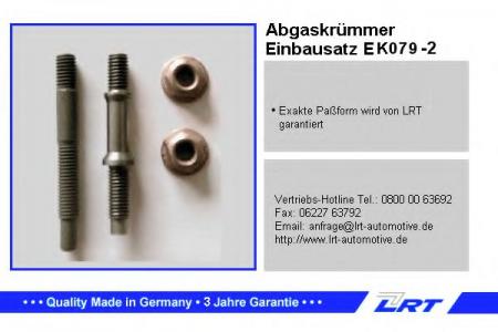 RENAULT EINBAUSATZ KRUEMM EK079-2 LRT