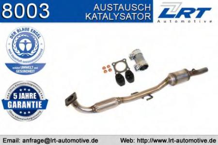 AT-KATALYSATOR VW LUPO 1. 8003