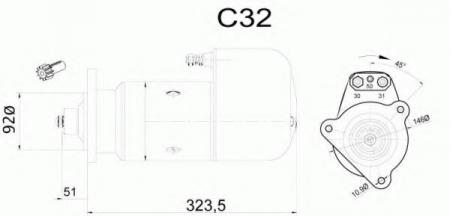  [24V-5, 4KW 12 ] 19024048 DELCO REMY