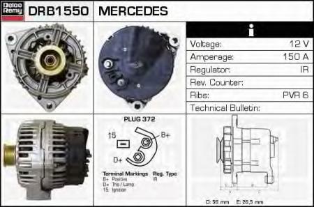  MB W220 98-05 DRB1550