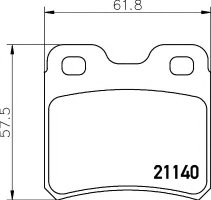    OPEL KADETT/VECTRA/ASTRA T1034 PAGID
