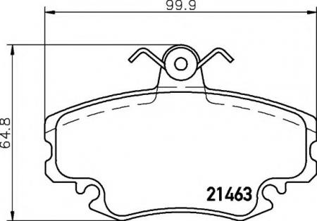     DACIA: LOGAN 04-, LOGAN MCV 07-,  PEUGEOT: 205 I 86-87, 205 I  87-94, 205 II 87-98, 309 I 85-89, 309 II 89-93,  RENAULT: 11 83-88, 1 T5077