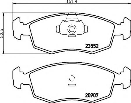     FIAT: PALIO 96-, PALIO WEEKEND 96-, PUNTO 99-, STRADA 99- T1216