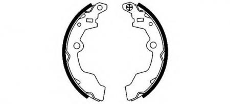 КОМПЛЕКТ ТОРМОЗНЫХ КОЛОД H8990