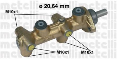 ГЛАВНЫЙ ТОРМОЗНОЙ ЦИЛИНДР (20,64 MM) 05-0041